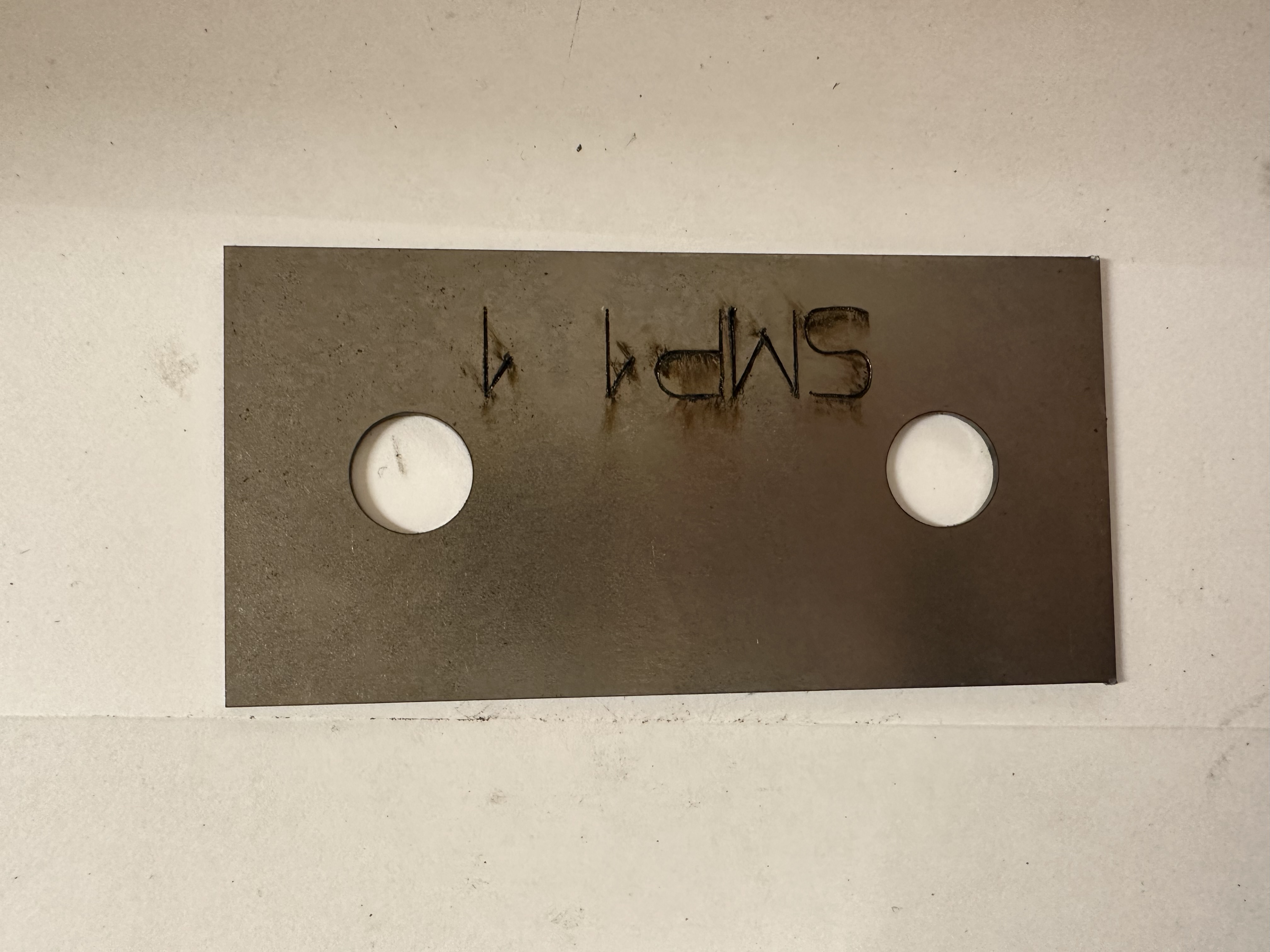 Shim SMP1,100,105,/ 100x50x1mm